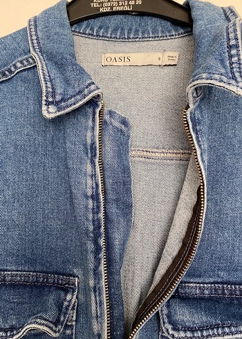 Kadın Lacivert Denim Midi Tulum - Görsel 5