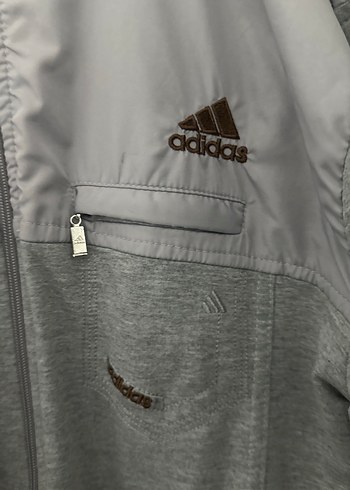 Gri Adidas Spor  Erkek Ceket - Görsel 2