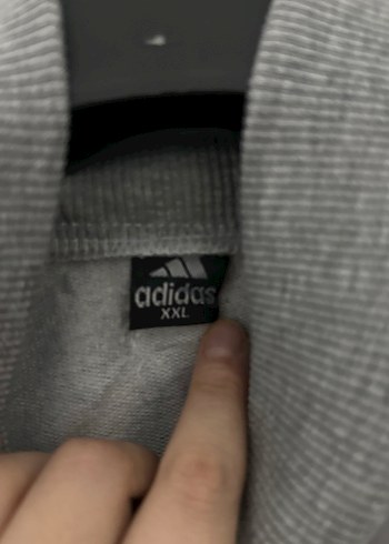 Gri Adidas Spor  Erkek Ceket - Görsel 3