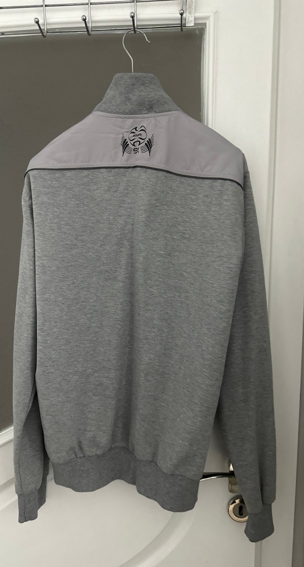 Gri Adidas Spor  Erkek Ceket - Görsel 5