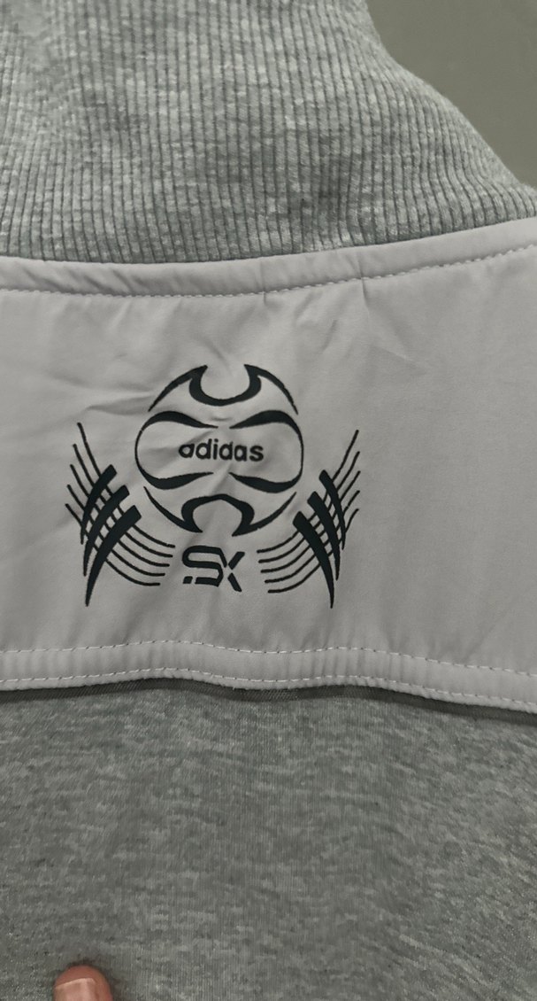 Gri Adidas Spor  Erkek Ceket - Görsel 4