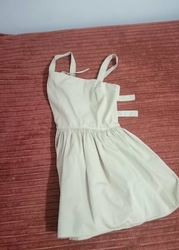 Trendyol & Milla Kız Çocuk Beyaz Askılı Elbise