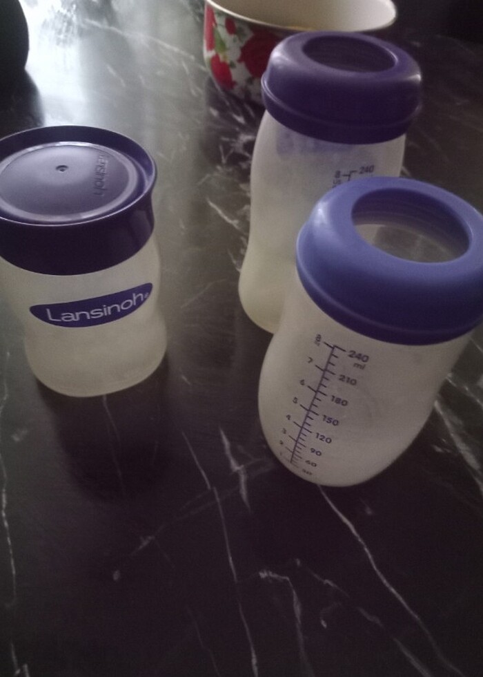 Süt saklama kabı ve biberon - Görsel 3