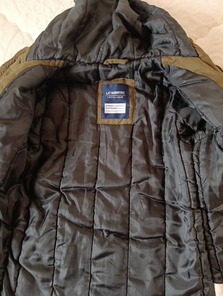 Fermuarlı Kapüşonlu Erkek Çocuk Mont - Görsel 2