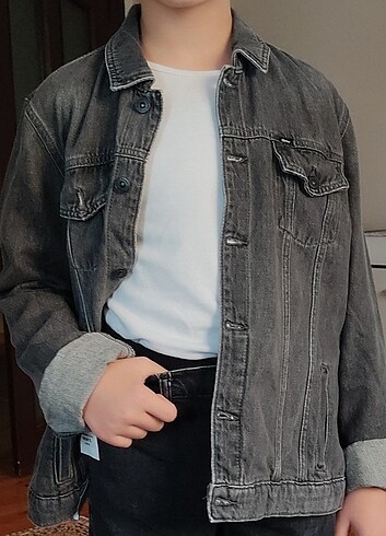 15-16 Yaş Beden Sifir unisex ltb kot ceket