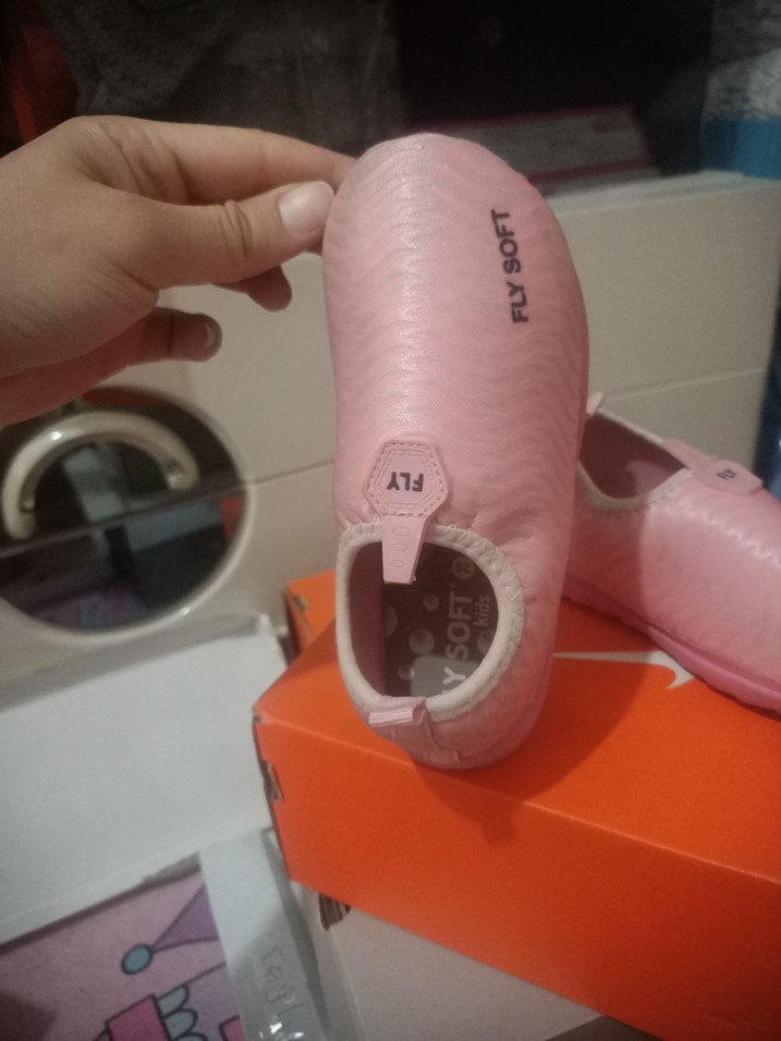 Kız Çocuk Pembe Bağcıklı Sneakers - Görsel 2