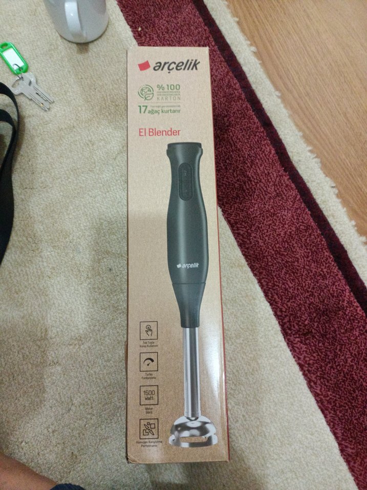 Arçelik Gri El Blenderı 17 Hız Ayarı - Görsel 2