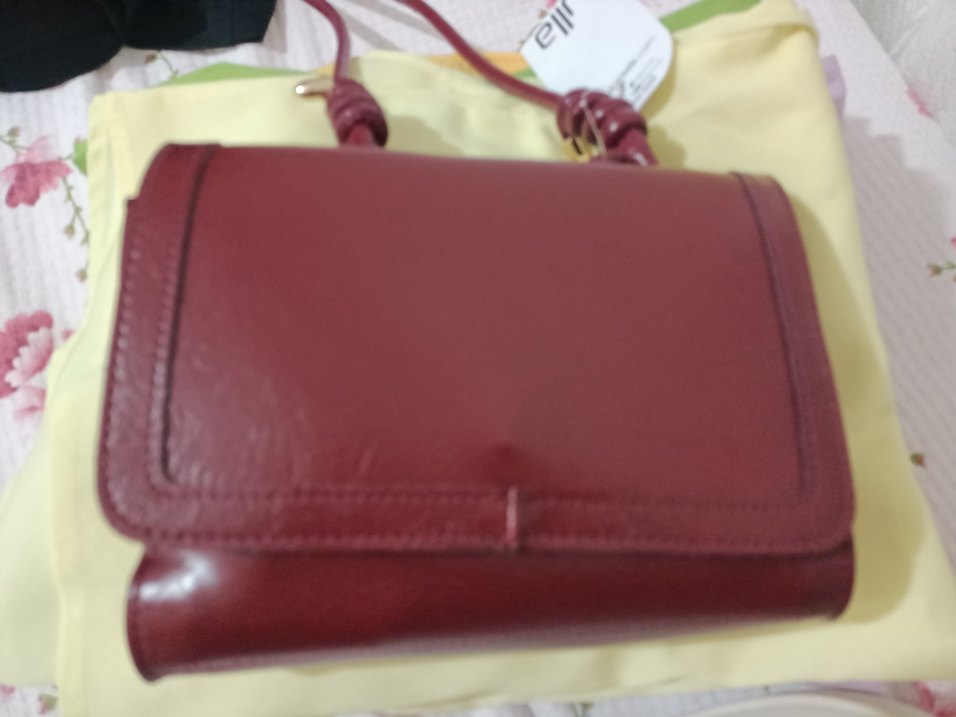 Bordo  Kadın kol çanta  sıfır üründür - Görsel 2