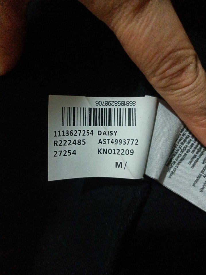 mavinin Düğmeli Siyah Kadın Denim Ceket - Görsel 5