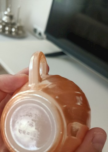 Pastel Bej Cam Fincan ve Tabak Seti - Görsel 4