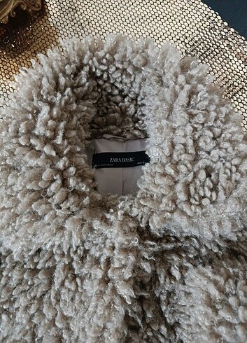 Zara kisa peluş ceket