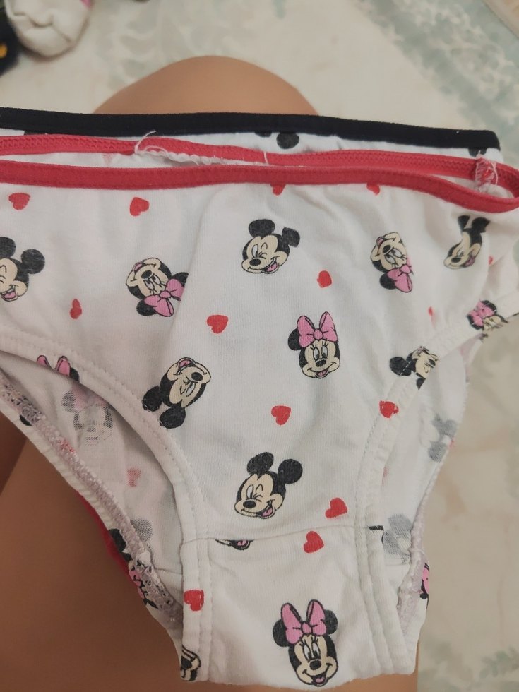 Kız Çocuk Renkli Külot Seti - Görsel 3