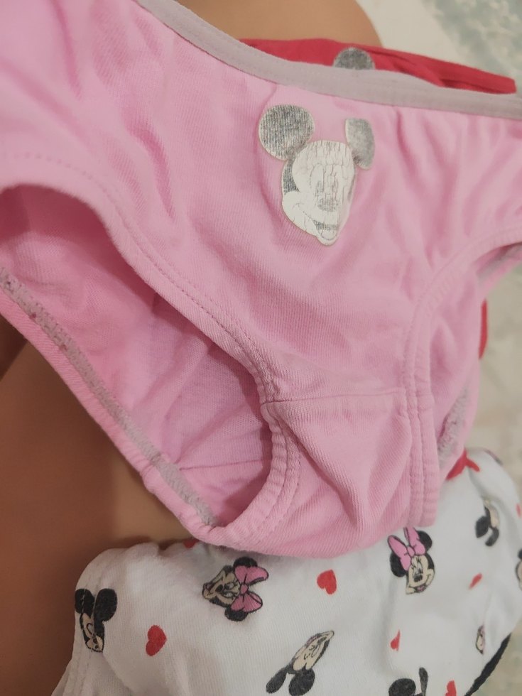 Kız Çocuk Renkli Külot Seti - Görsel 4