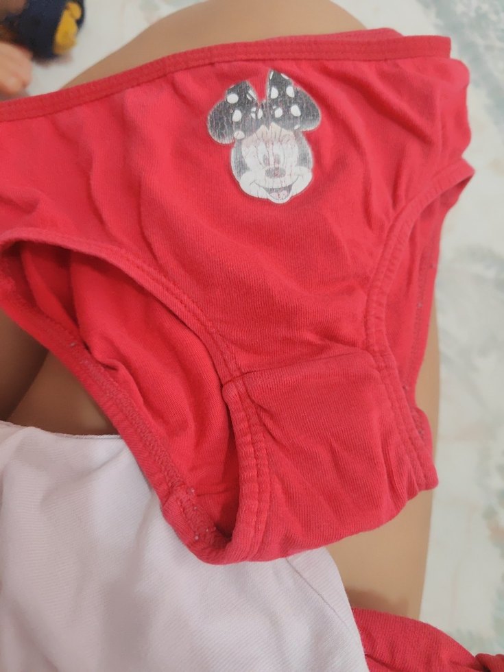 Kız Çocuk Renkli Külot Seti - Görsel 5