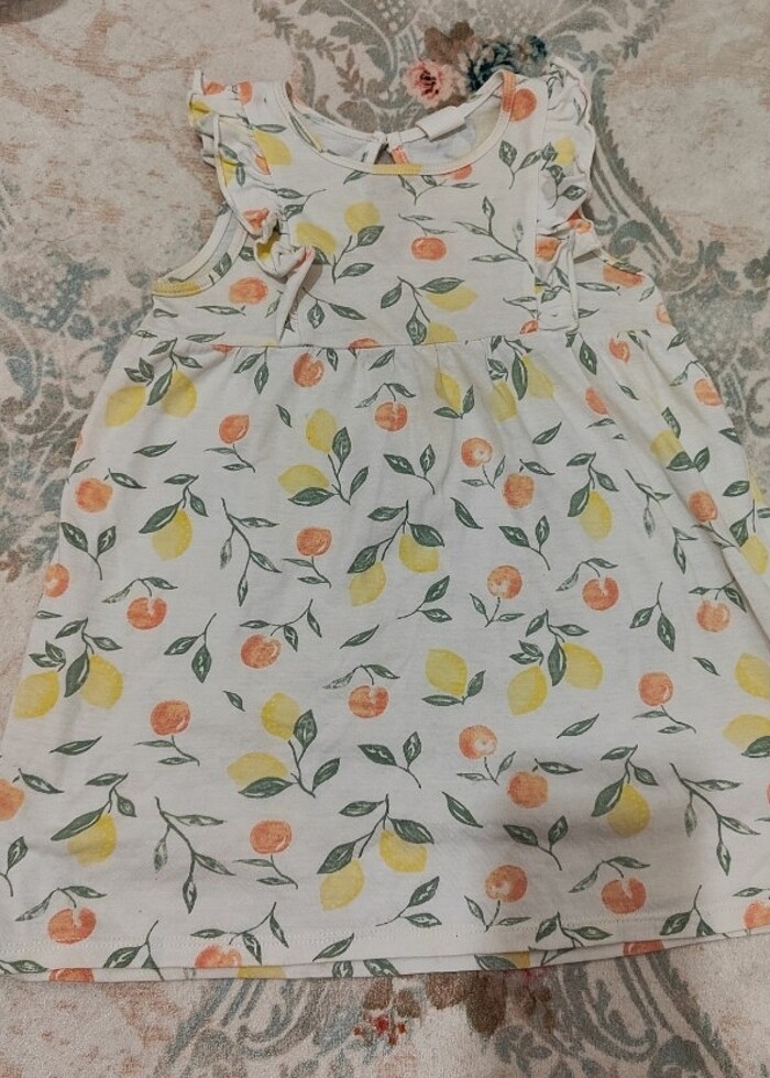 Kız Penye elbise - Görsel 3