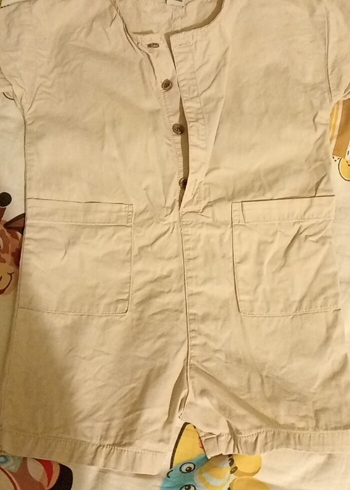 Çocuk  Jean tulum  - Görsel 3