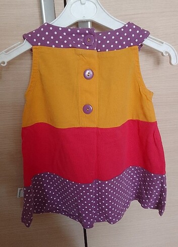 3-6 Ay Beden pembe Renk LCW Kız Bebek Elbise