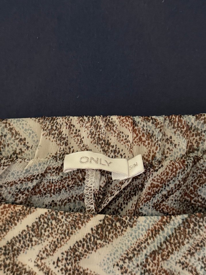 Transparan Bikini Üstü Kumaş Pantolon - Görsel 3