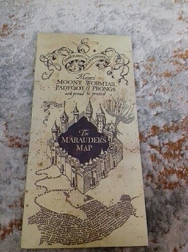 Harry potter çapulcu haritası