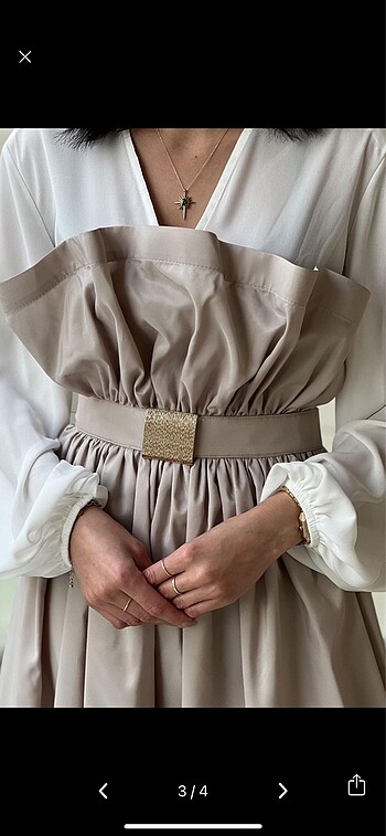 Nocturne elbise - Görsel 2