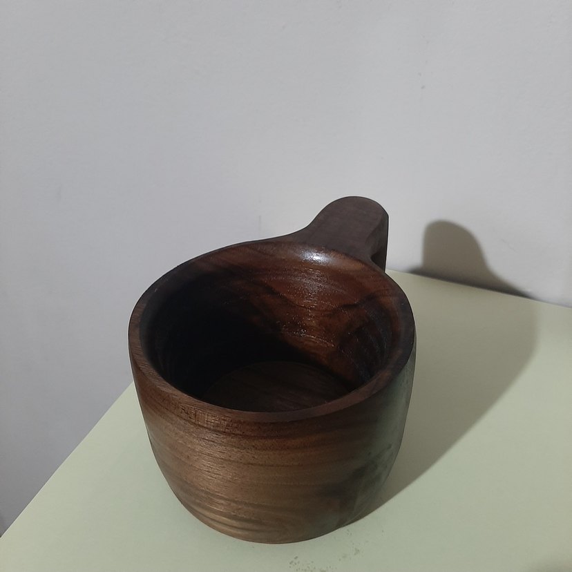 Ceviz Kuksa Bardak 200ml - Görsel 2