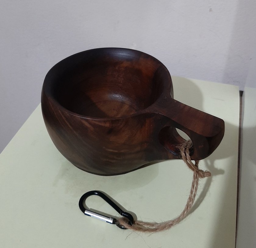Ceviz ağacı Kuksa 220ml - Görsel 3