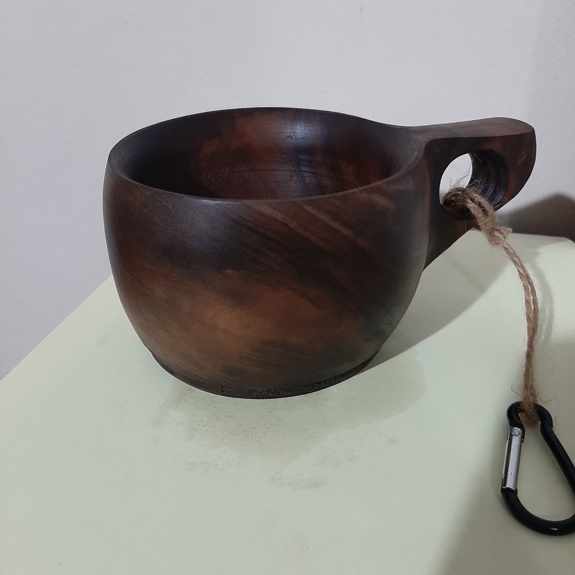 Ceviz ağacı Kuksa 220ml - Görsel 2