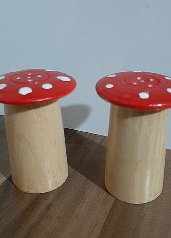 Ahşap Tuzluk takım - Görsel 2