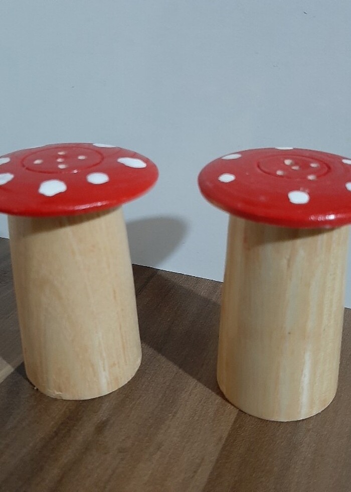 Ahşap Tuzluk takım - Görsel 2