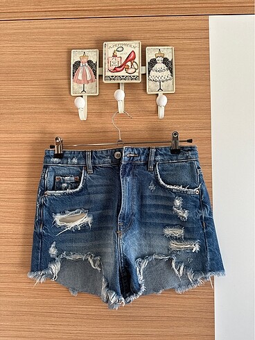 Zara jean şort
