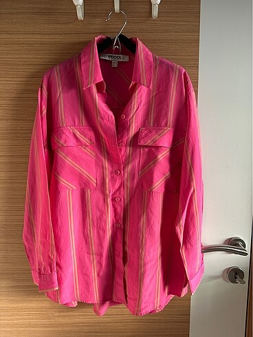 İpekyol pembe gömlek 