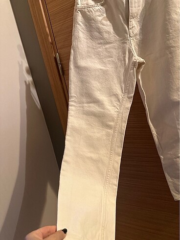 36 Beden beyaz Renk Mango mom jean