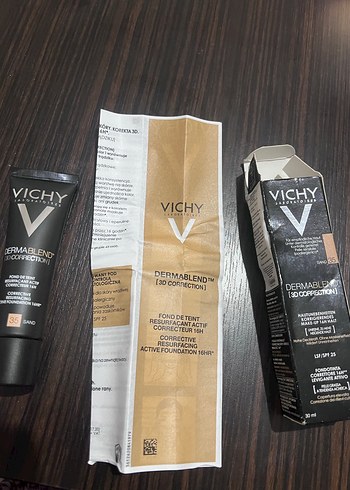 Vichy Dermablend 3D Correction SPF25 30ml Sand 35 - Görsel 2