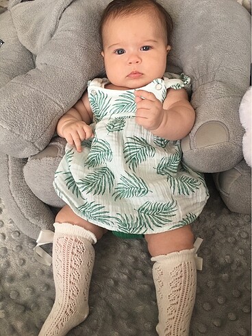 HelloBaby alt üst müslin takım