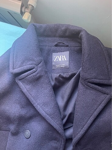 9 Yaş Beden lacivert Renk Zara mont