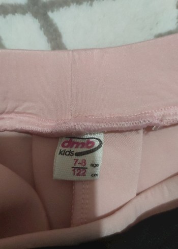 7 Yaş Beden Dantel Detaylı Pembe Kız Elbisesi