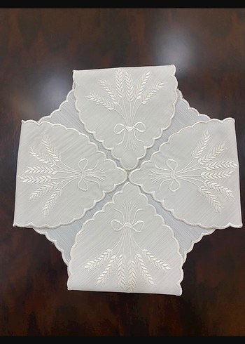 Nakışlı Ekmek Sepeti Örtüsü - Görsel 2