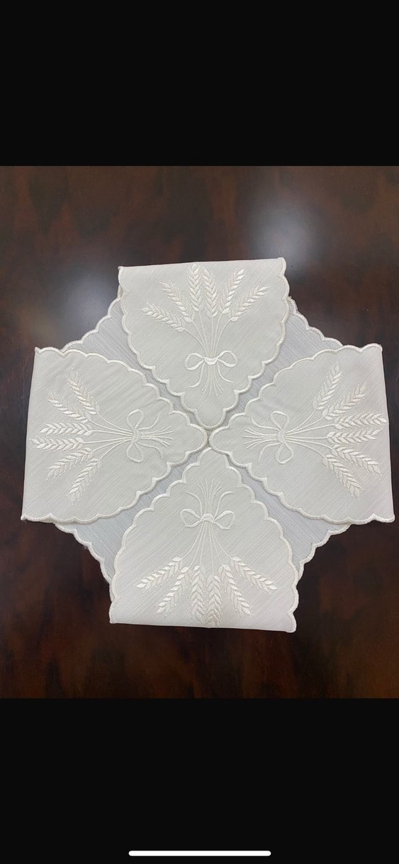 Nakışlı Ekmek Sepeti Örtüsü - Görsel 2