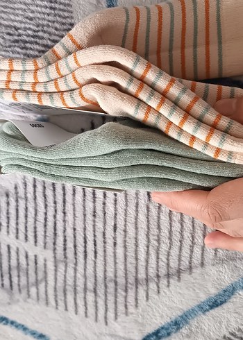 Çocuk Yün Çorap Seti - Görsel 3