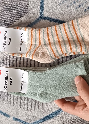 Çocuk Yün Çorap Seti - Görsel 2