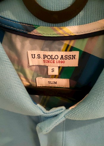 U.S. Polo Assn. Erkek Mavi Polo Tişört - Görsel 2