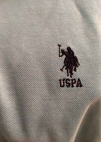U.S. Polo Assn. Erkek Mavi Polo Tişört - Görsel 3