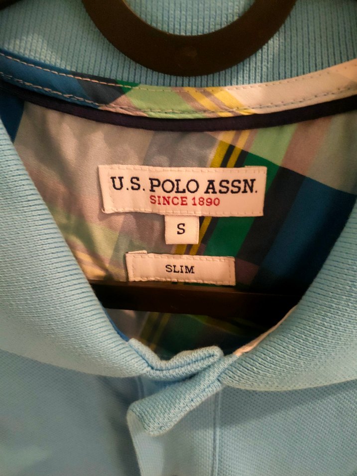 U.S. Polo Assn. Erkek Mavi Polo Tişört - Görsel 2