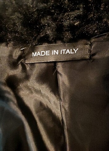 İtalyan marka yurt dışından gelme peluş mont - Görsel 8