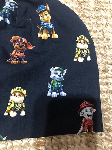 H&M Paw patrol bere 5-6-7-8 yaşa uygun 24cm