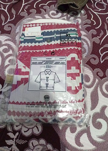 erkek Renkli Desenli kısa Kollu Gömlek - Görsel 3