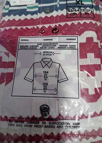 erkek Renkli Desenli kısa Kollu Gömlek - Görsel 4