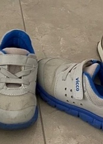Vicco Erkek Çocuk Beyaz Cırtlı Spor Ayakkabı