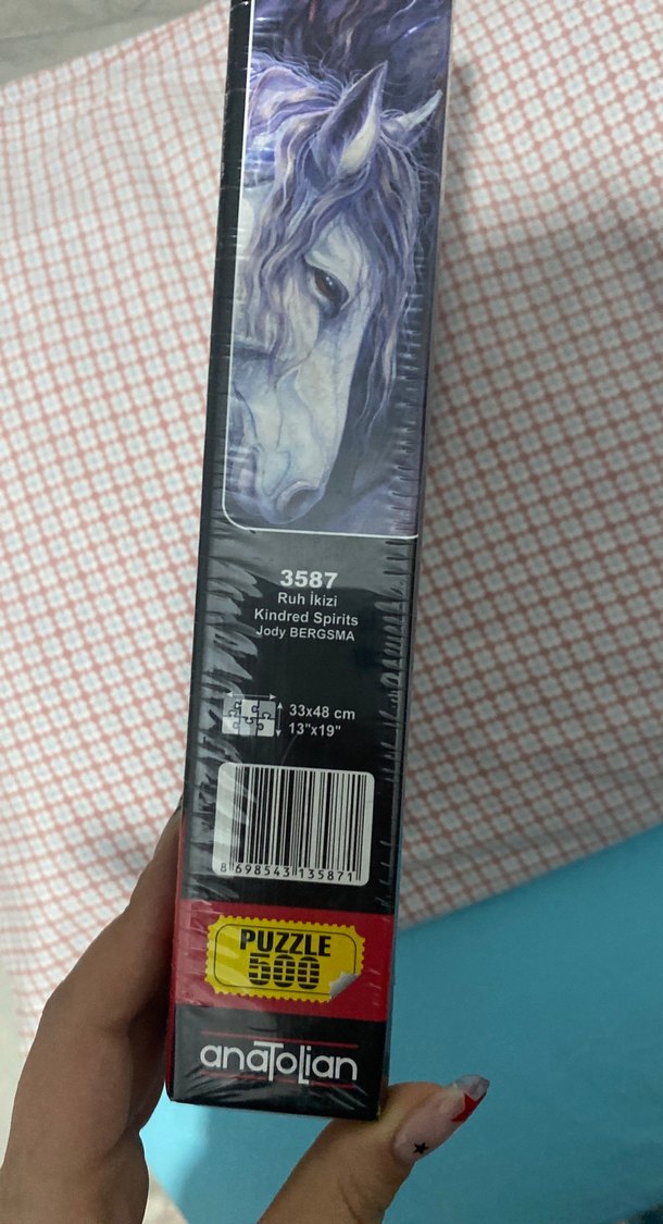 Anadolu At Temalı 500 Parça Puzzle - Görsel 3