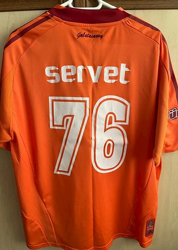 Erkek Turuncu Adidas Galatasaray Forması - Görsel 3